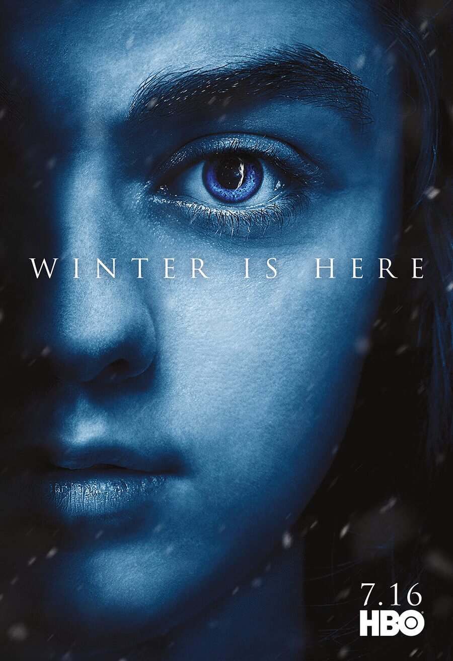 Poster of Game of Thrones - Temporada 7 Arya