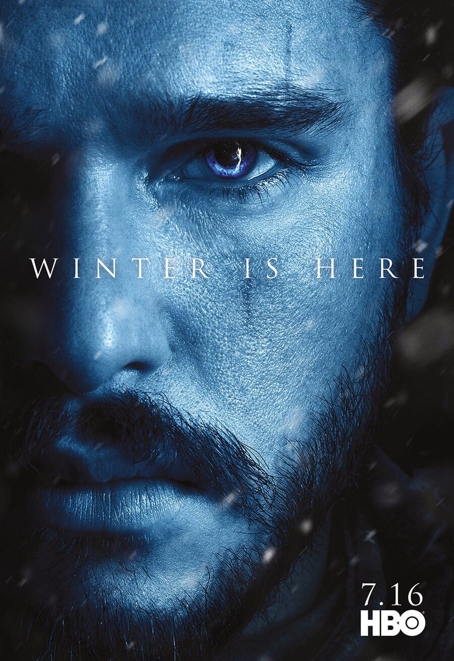 Poster of Game of Thrones - Temporada 7 Jon Snow