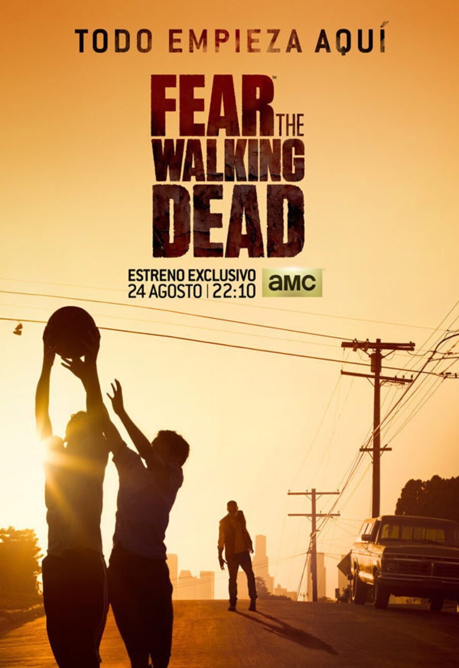 Poster of Fear The Walking Dead - Temporada 1