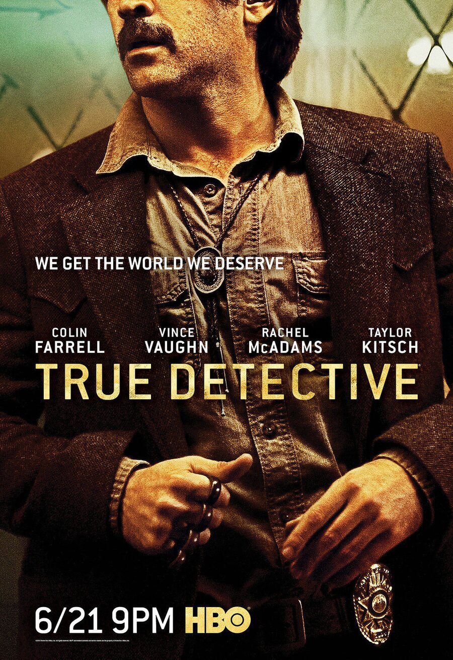 Poster of True Detective - Segunda temporada - Póster Colin Farrel