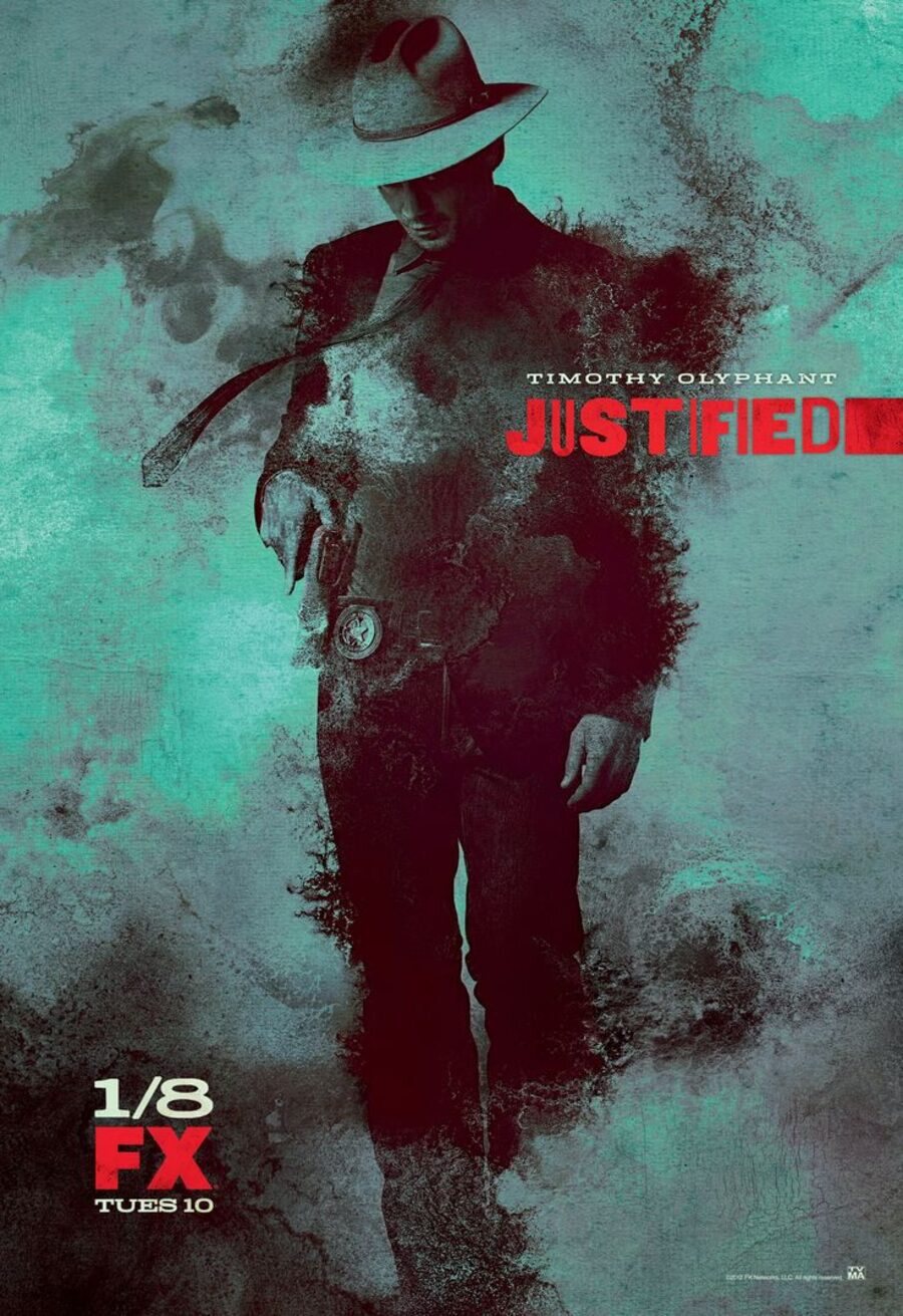 Poster of Justified - Temporada 4