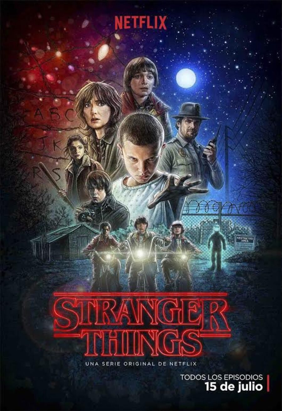 Poster of Stranger Things - Temporada 1