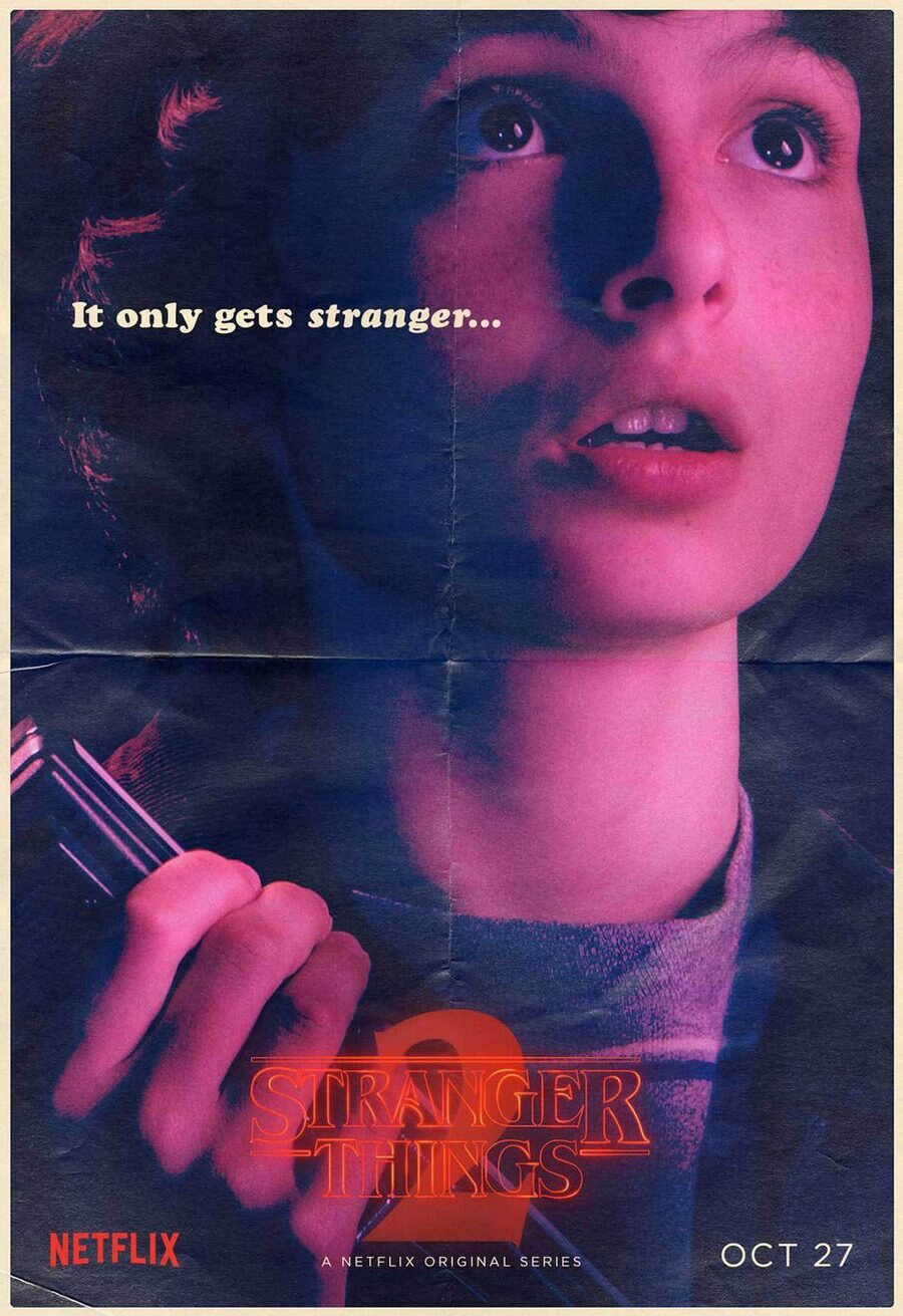 Poster of Stranger Things - Mike Wheeler - Temporada 2