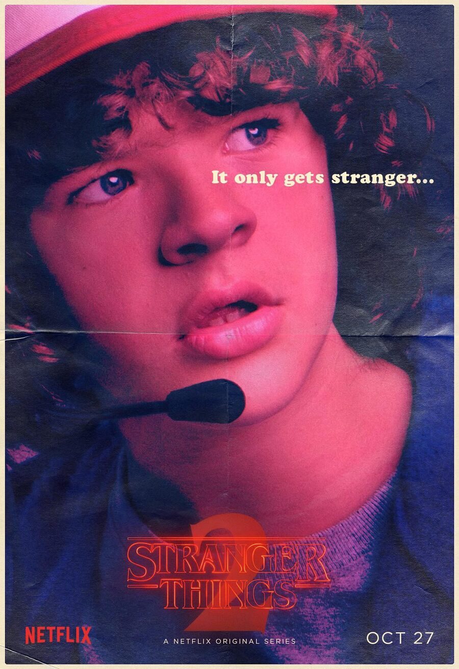 Poster of Stranger Things - Dustin Henderson - Temporada 2