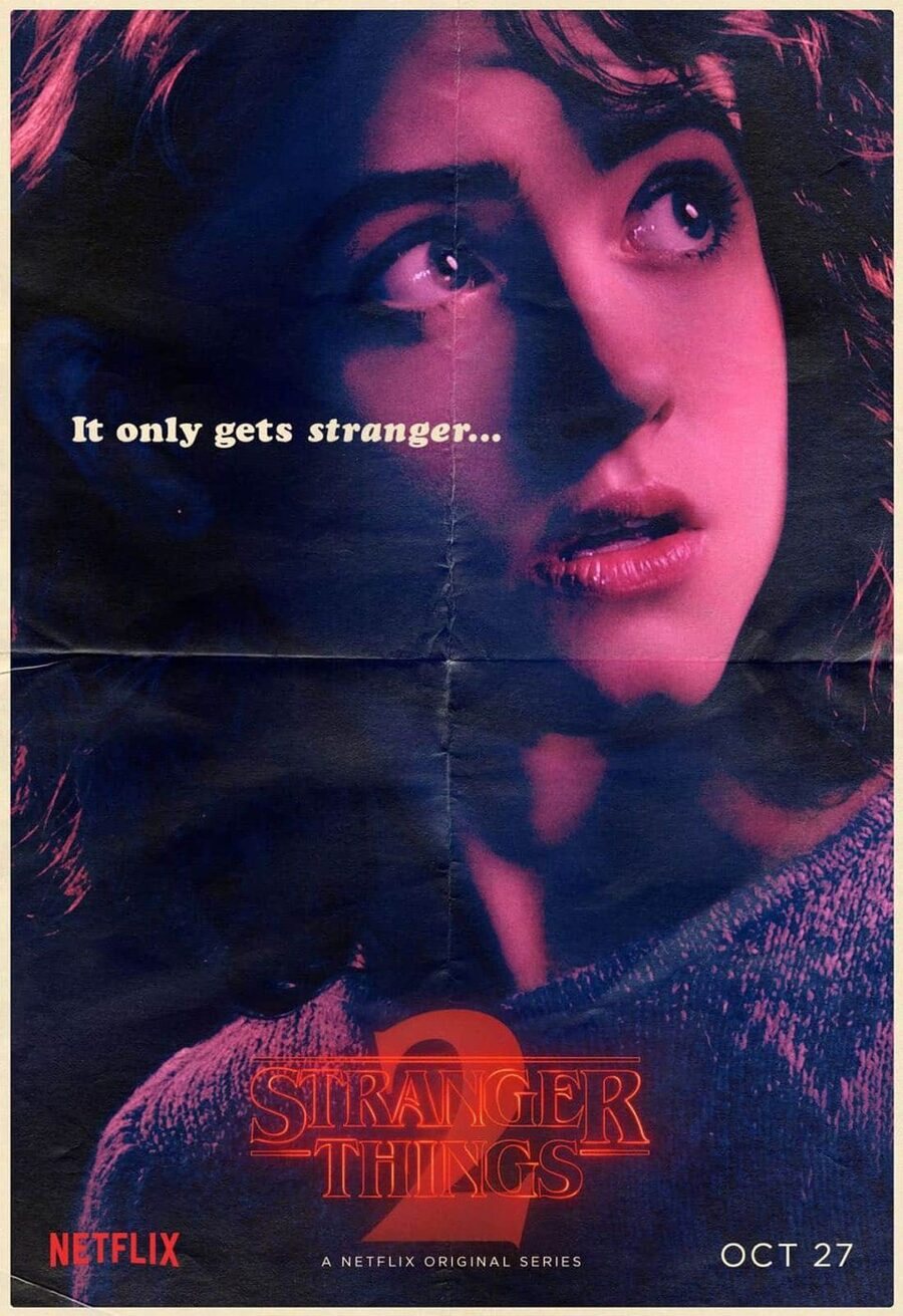 Poster of Stranger Things - Nancy Wheeler - Temporada 2