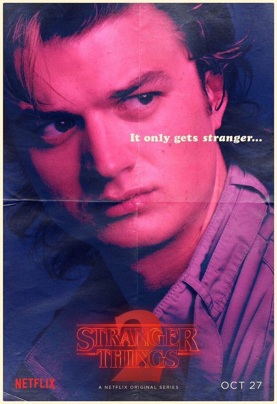 Poster of Stranger Things - Steve Harrington - Temporada 2