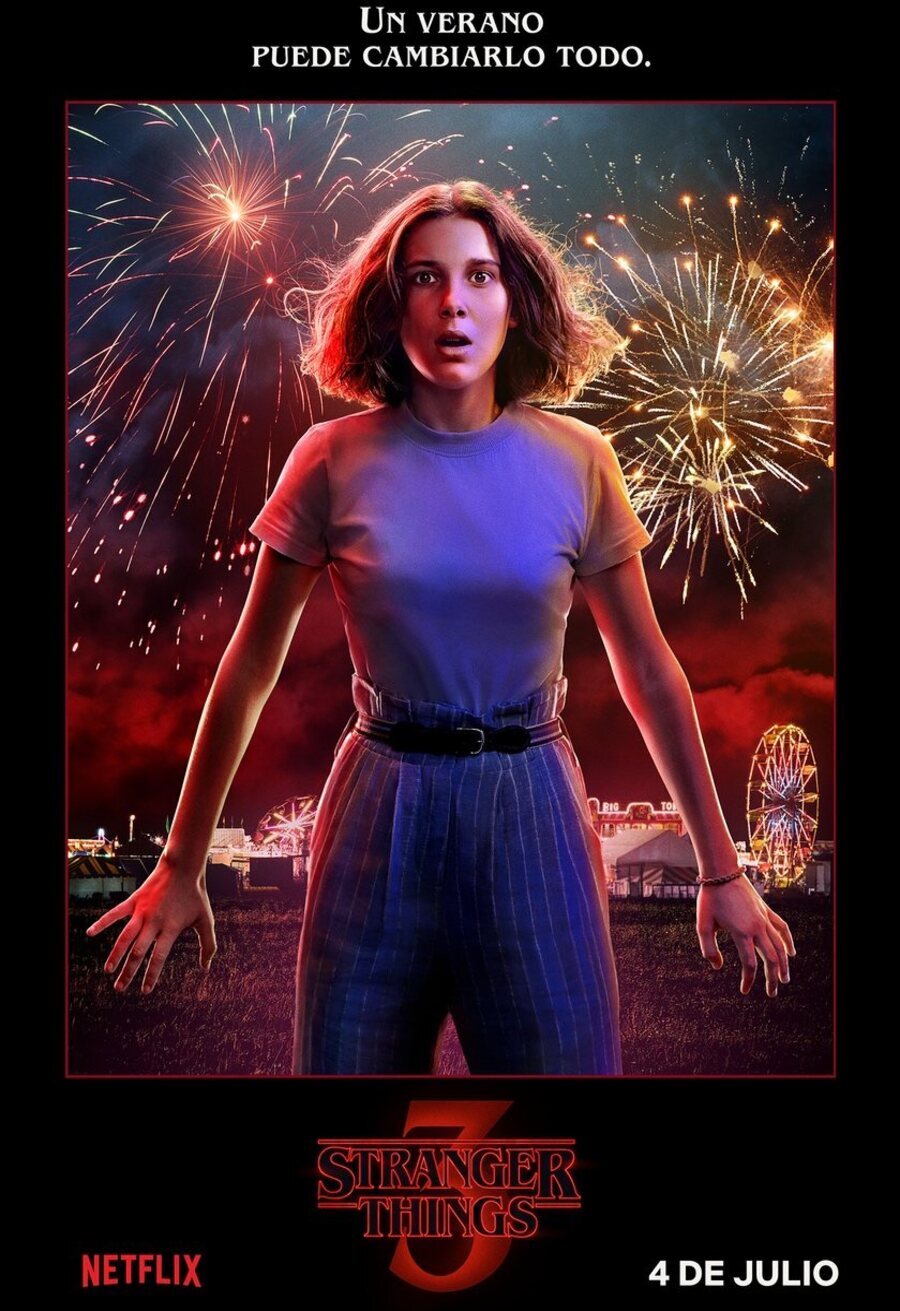 Poster of Stranger Things - Eleven - Temporada 3