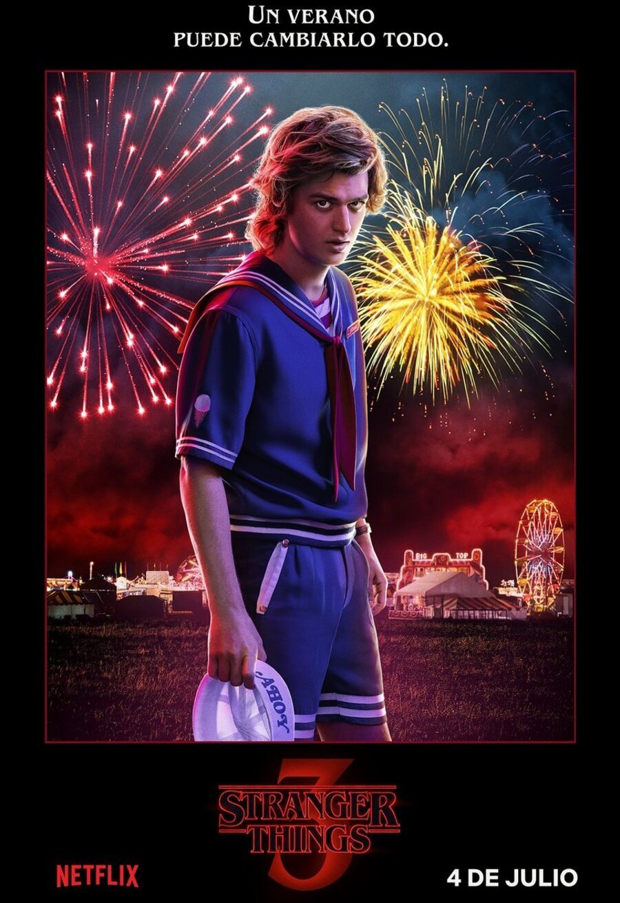 Poster of Stranger Things - Steve - Temporada 3