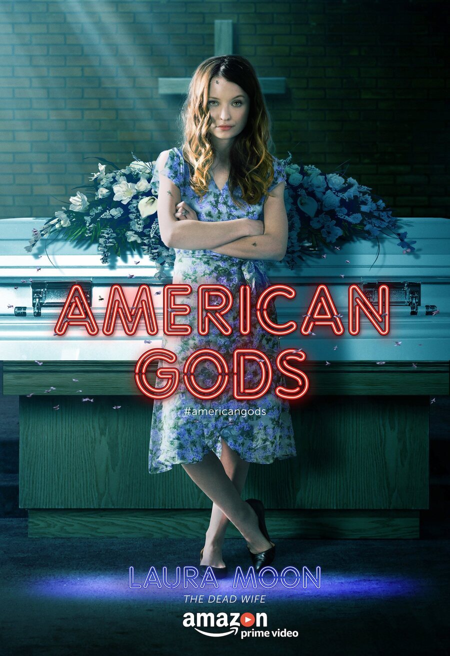 Poster of American Gods - Poster - Laura Moon