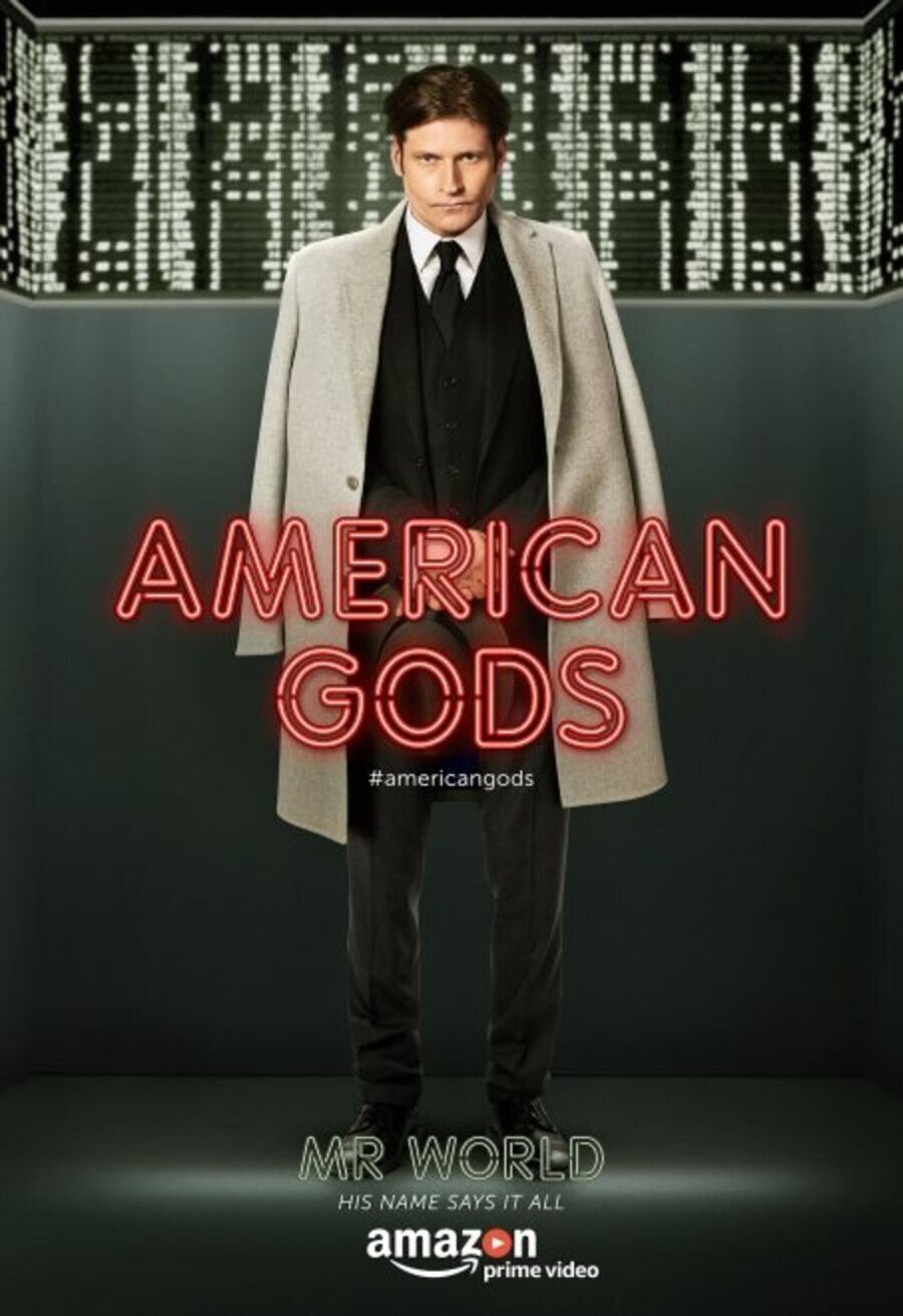 Poster of American Gods - Poster - Mr World