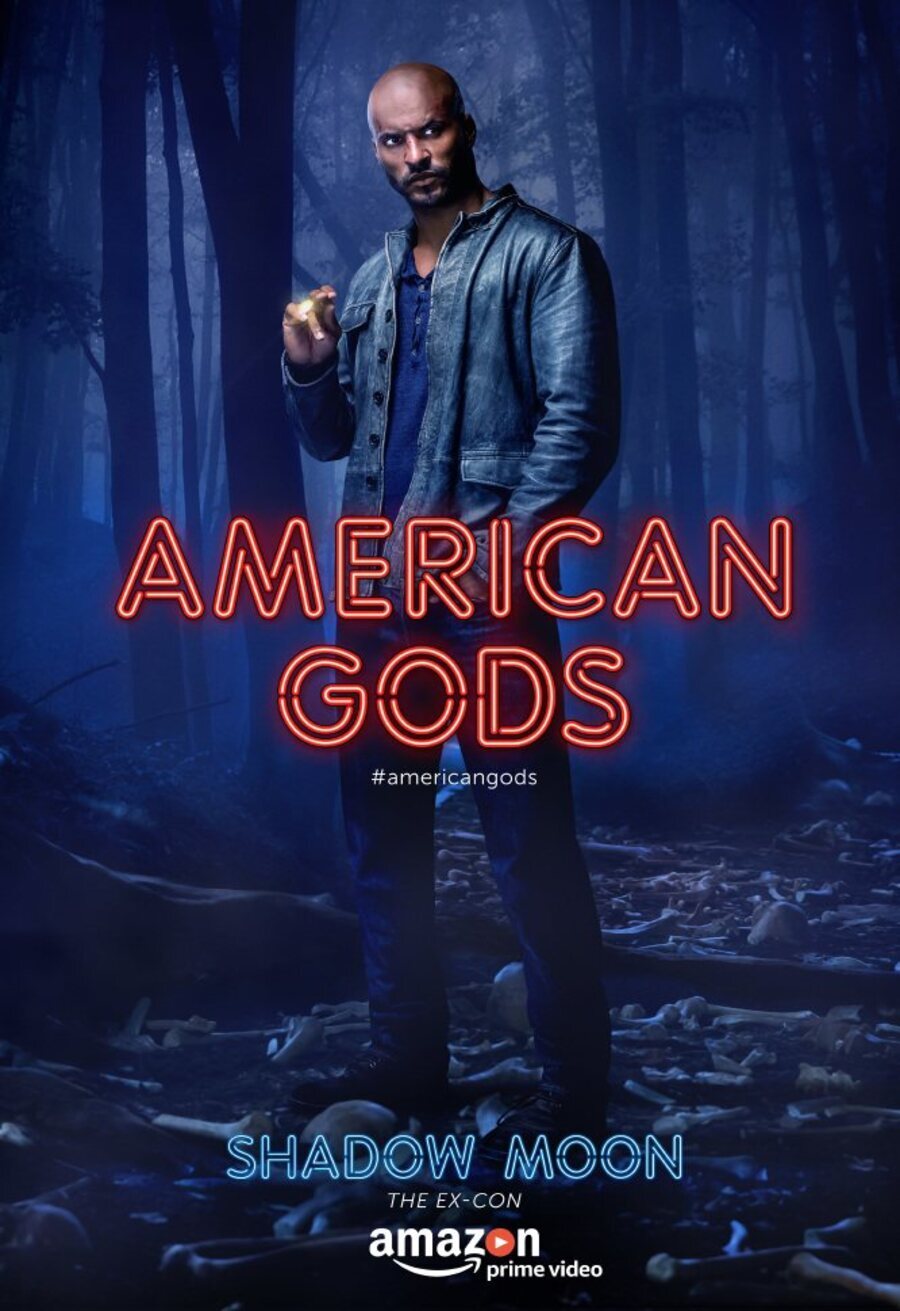 Poster of American Gods - Poster- Shadow Moon