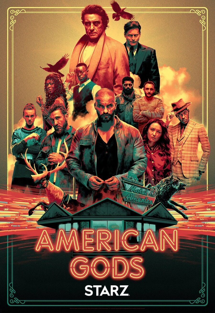 Poster of American Gods - Temporada 2