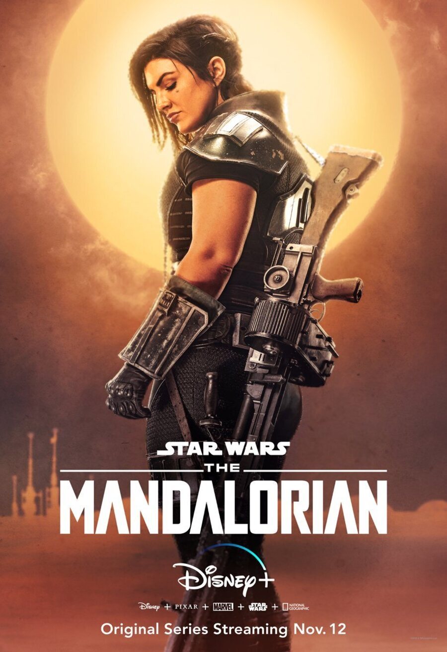 Poster of The Mandalorian - Cara Dune - Temporada 1