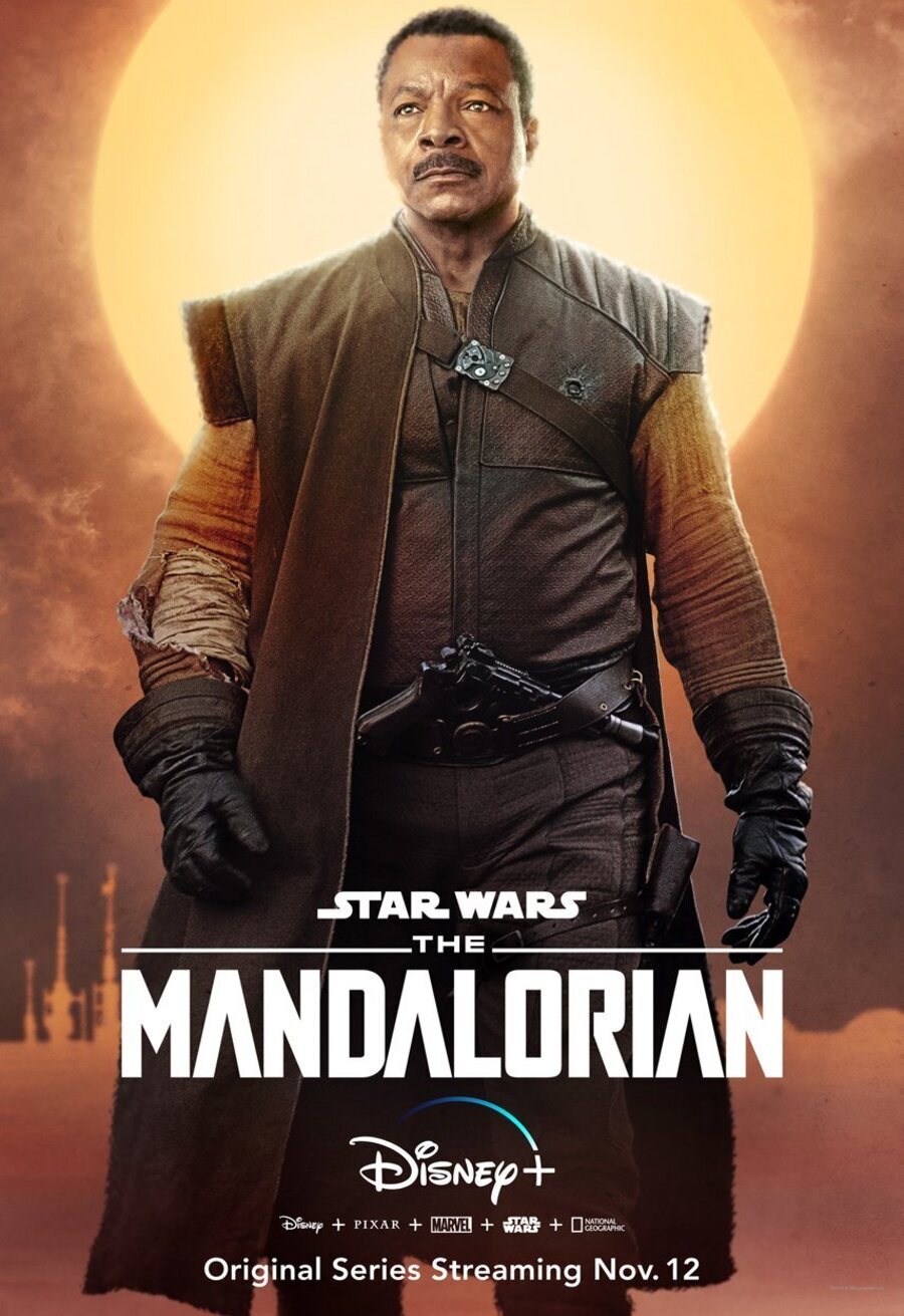 Poster of The Mandalorian - Greef Carga - Temporada 1