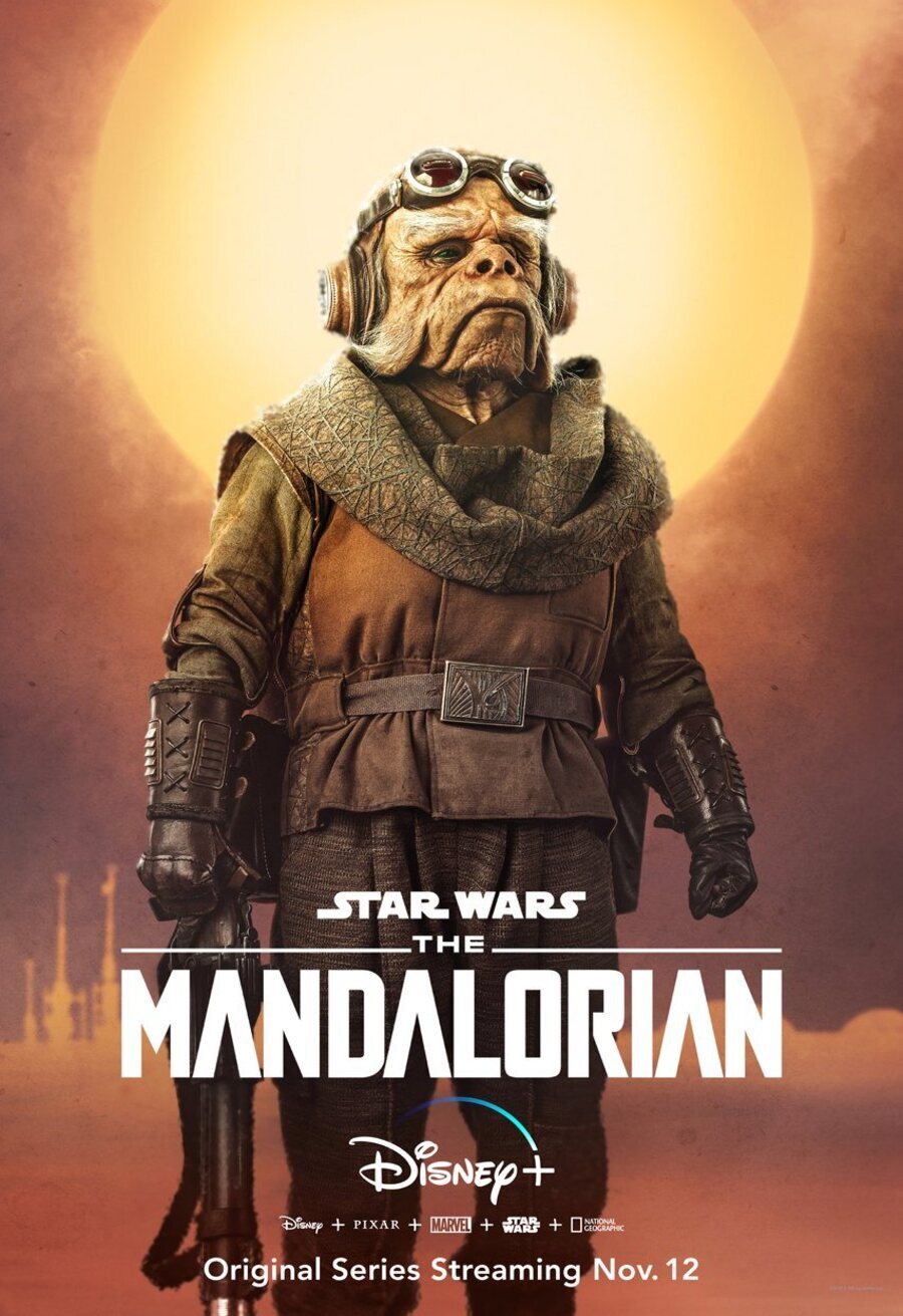 Poster of The Mandalorian - Kuiil - Temporada 1