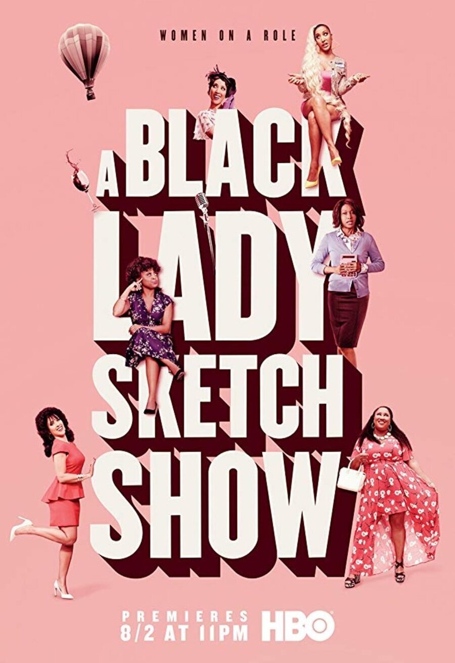 Poster of A Black Lady Sketch Show - Temporada 1