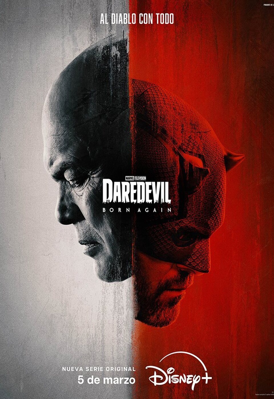 Poster of Daredevil: Born Again - Temporada 1