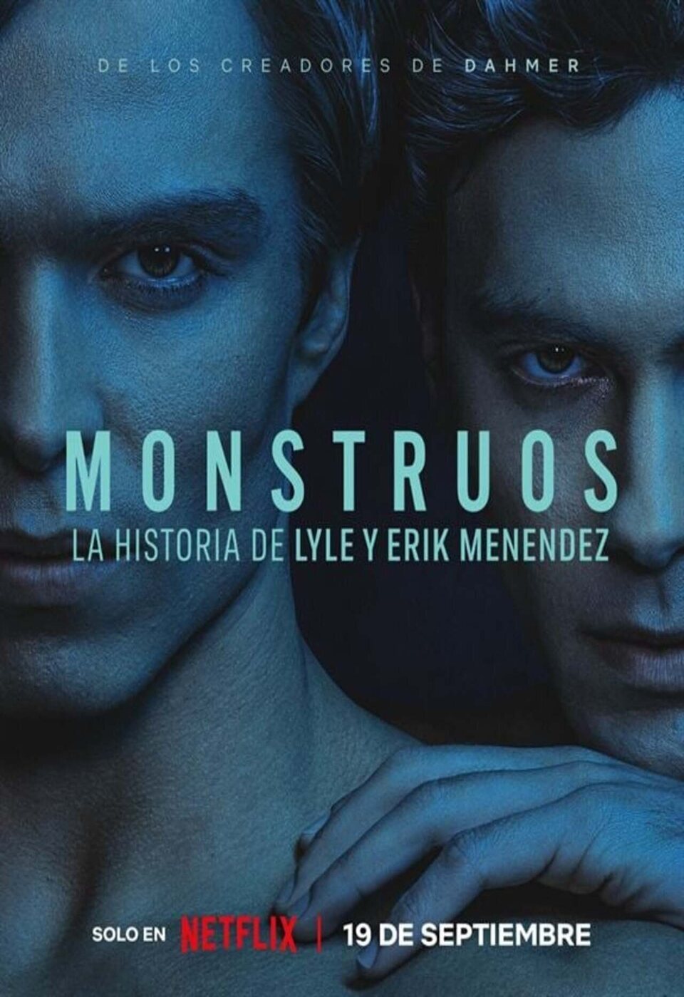 Poster of Monster - Cartel oficial en español de 'Monstruos: La historia de Lyle y Erik Menendez'