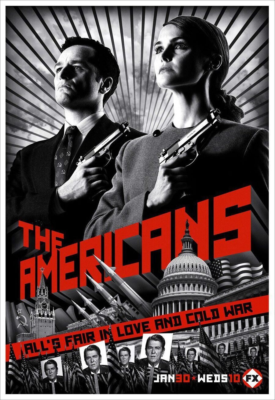 Poster of The Americans - Temporada 1