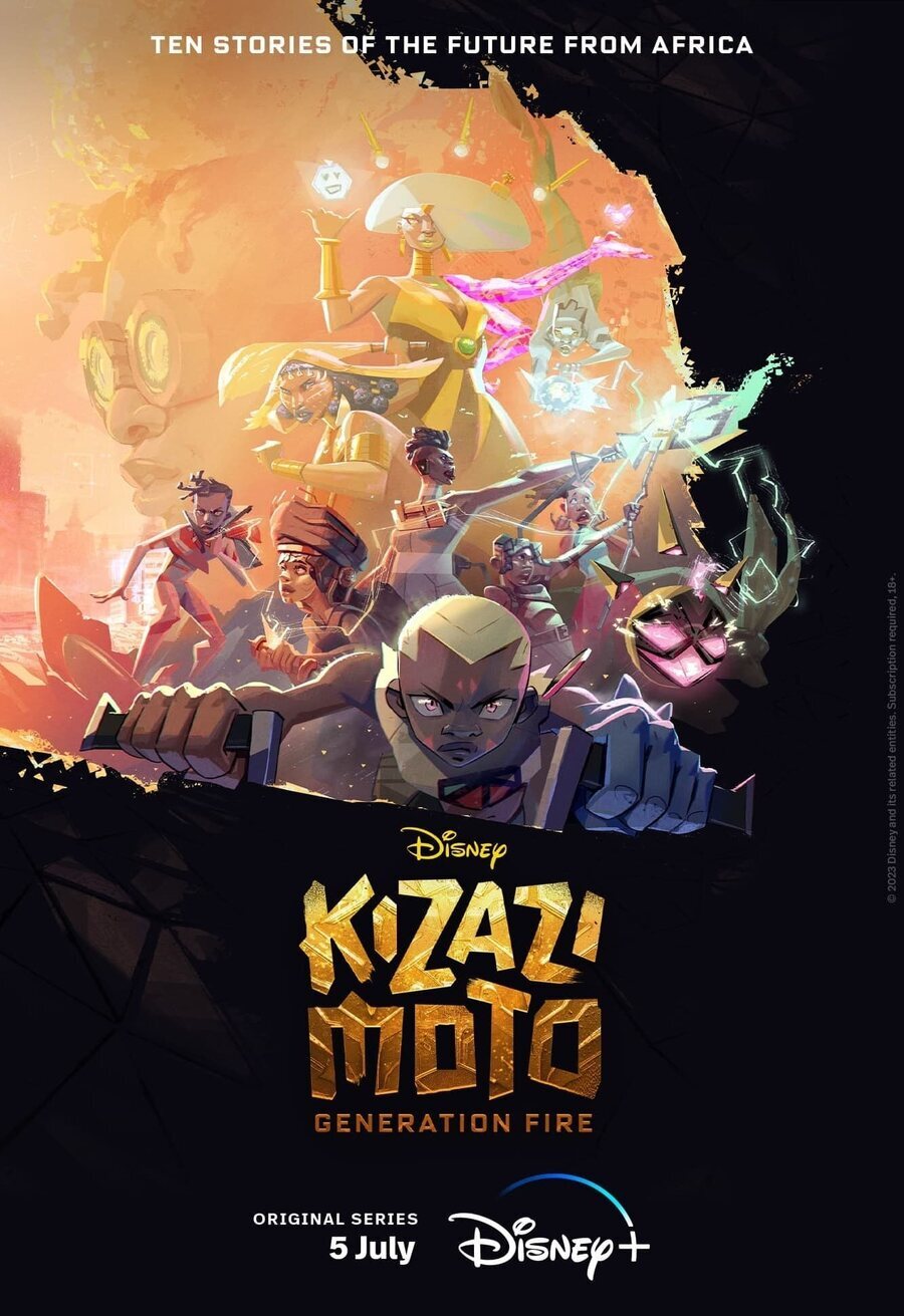 Poster of Kizazi Moto: Generation Fire - English