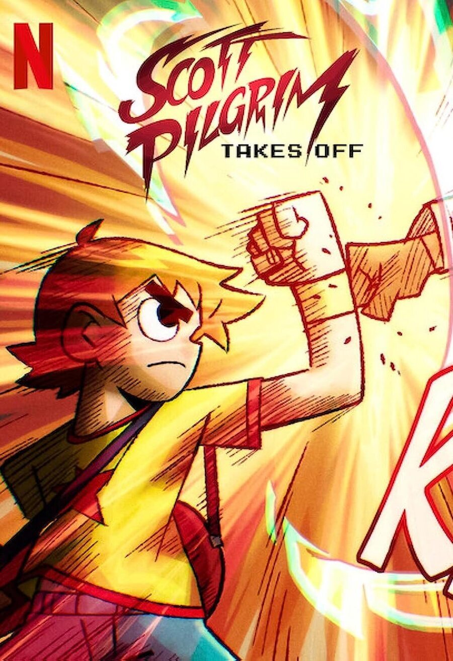 Poster of Scott Pilgrim Takes Off - Cartel original