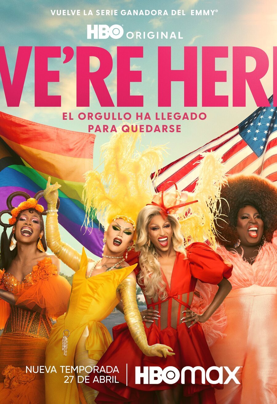 Poster of We're Here - Cartel español