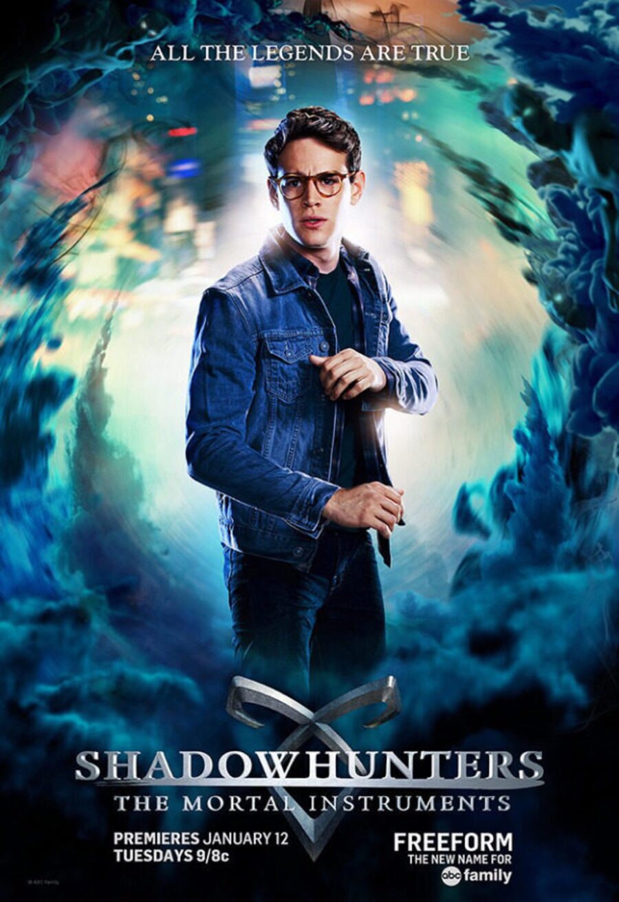 Poster of Shadowhunters - Cartel Simon Lewis