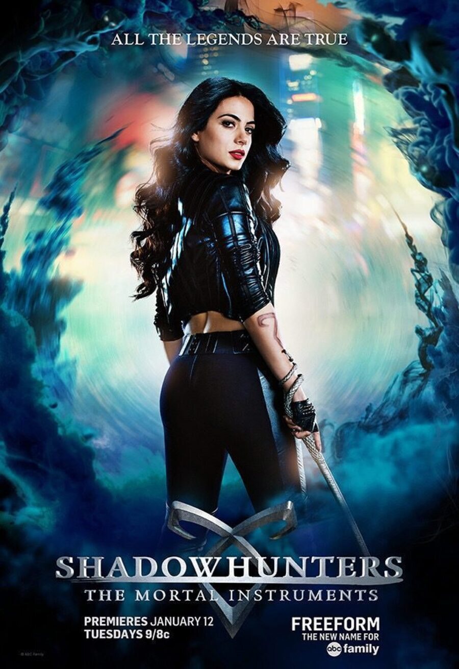 Poster of Shadowhunters - Cartel Isabelle Lightwood