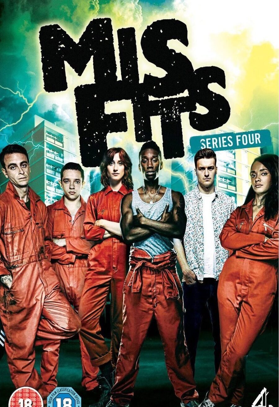 Poster of Misfits - Temporada 4