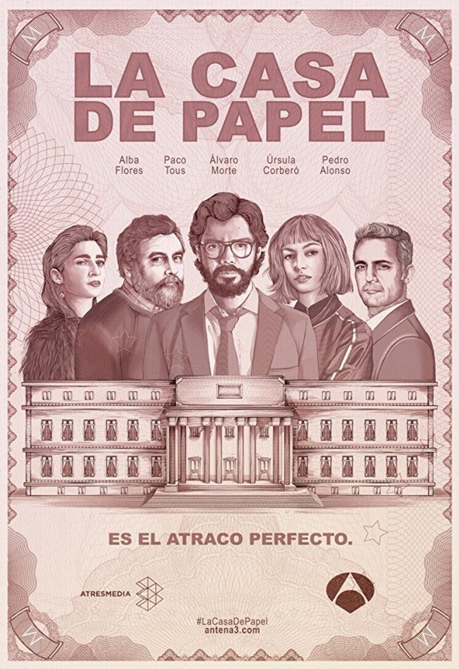 Poster of Money Heist - Póster