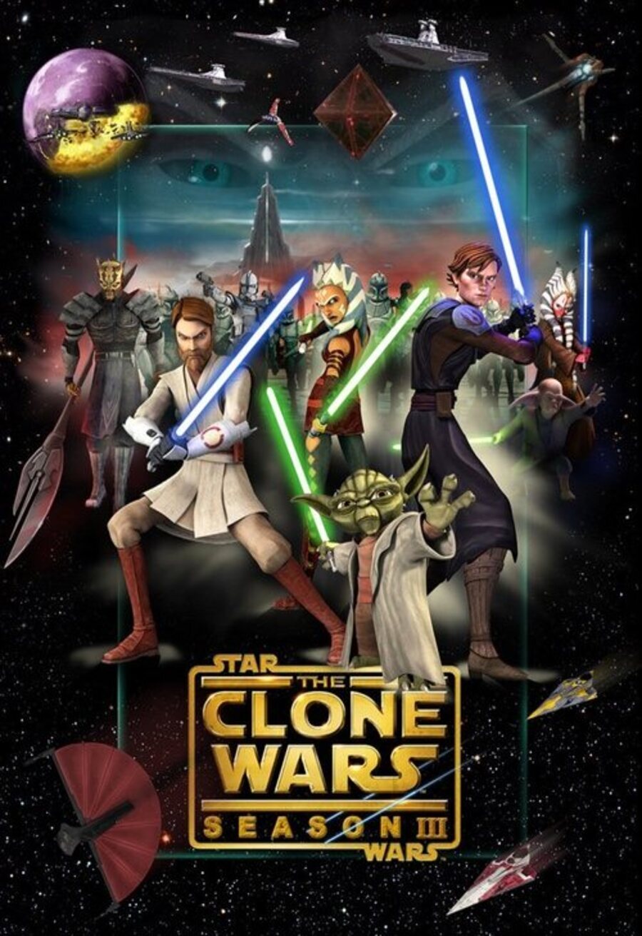 Poster of Star Wars: The Clone Wars - Temporada 3