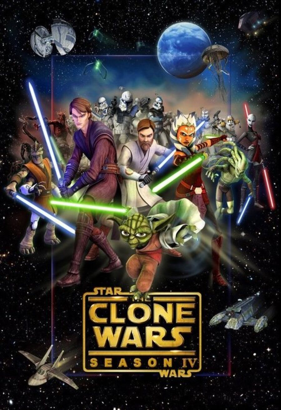 Poster of Star Wars: The Clone Wars - Temporada 4