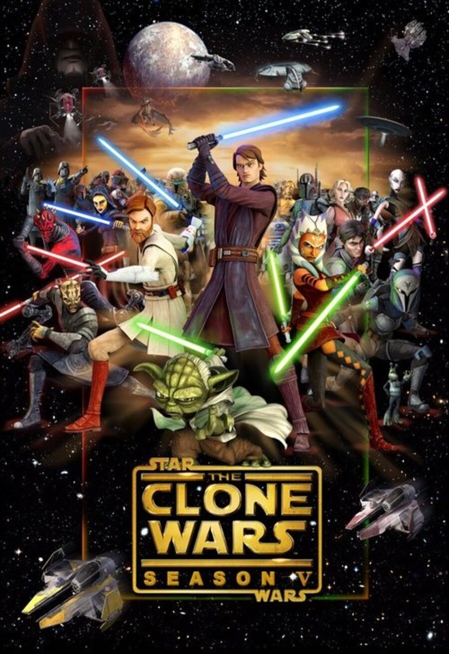 Poster of Star Wars: The Clone Wars - Temporada 5