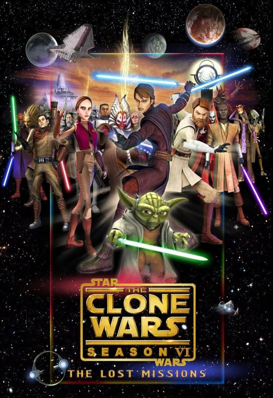 Poster of Star Wars: The Clone Wars - Temporada 6