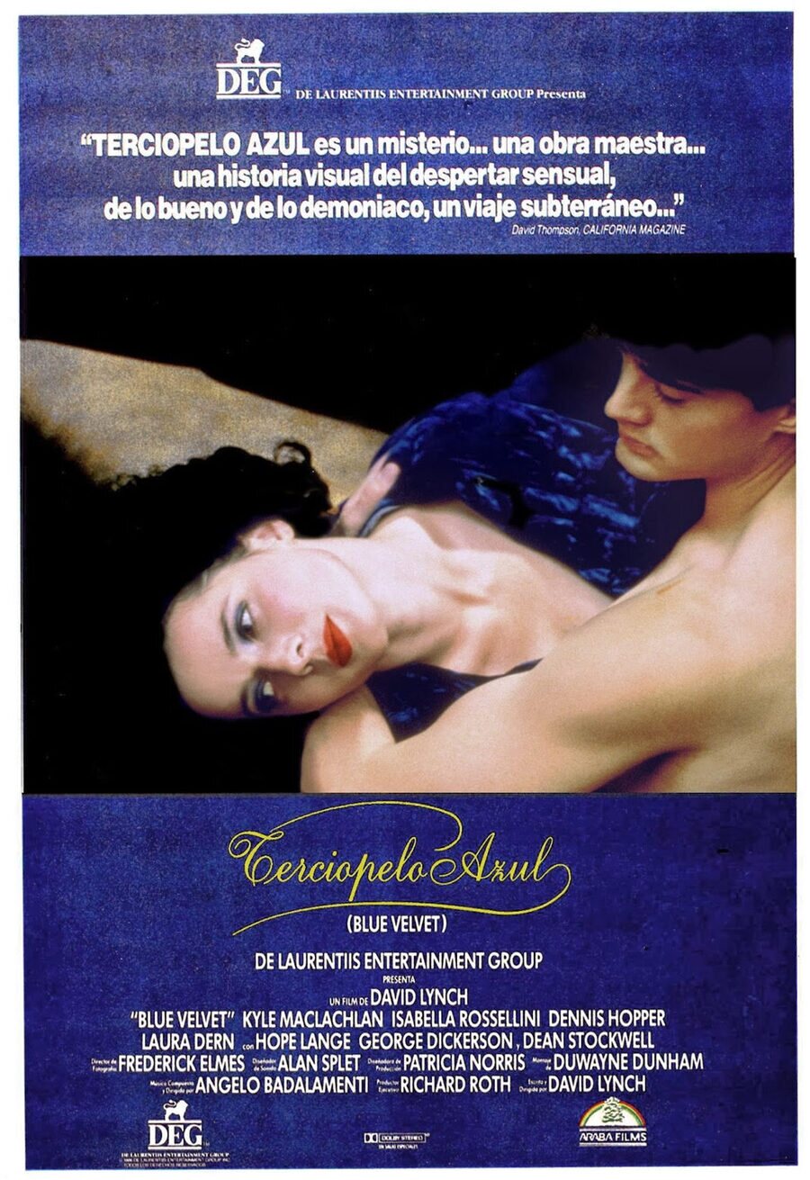 Poster of Blue Velvet - España