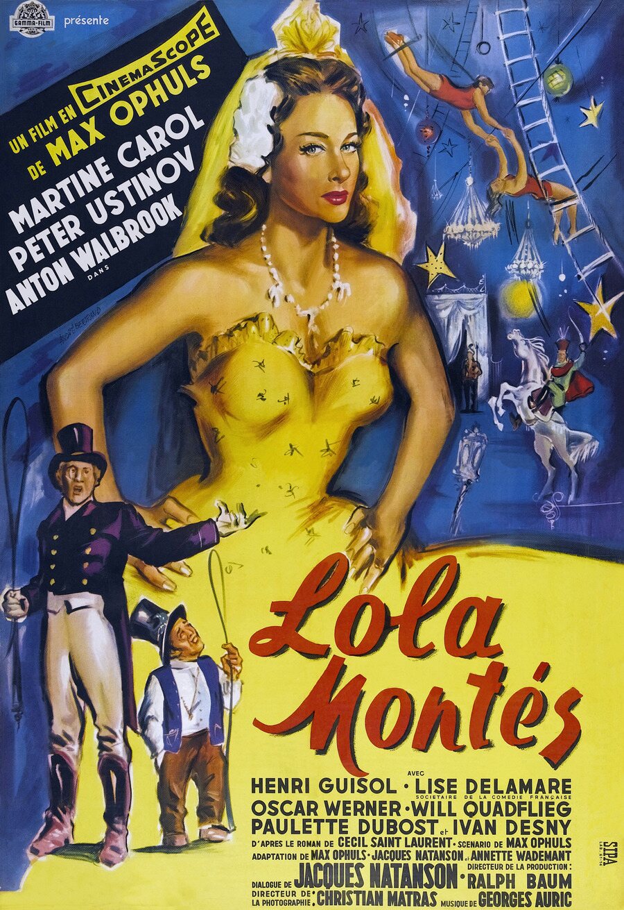 Poster of Lola Montes - Francia