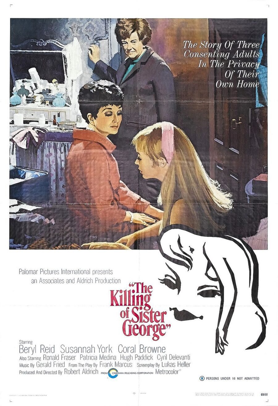 Poster of The Killing of Sister George - Estados Unidos