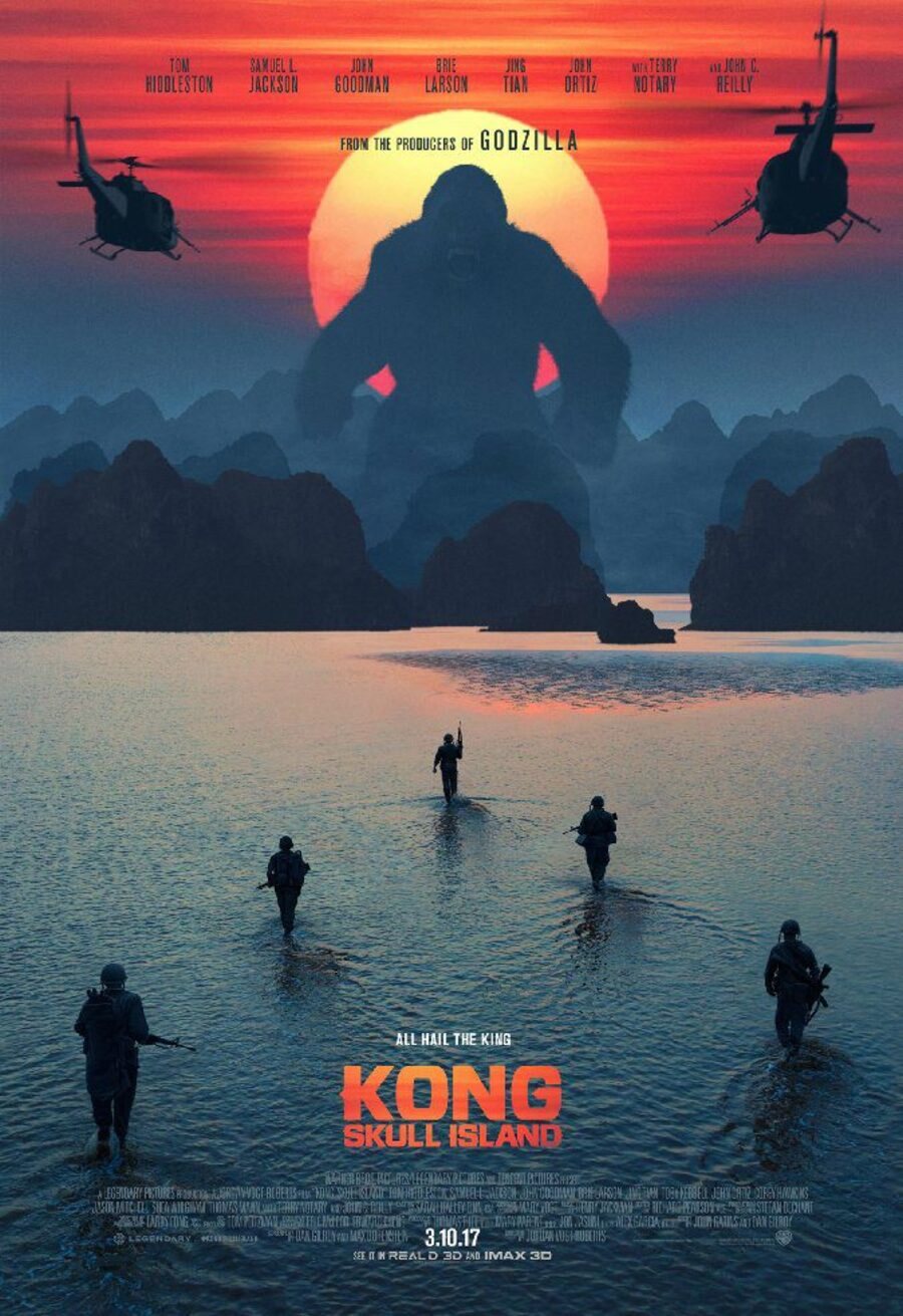 Poster of Kong: Skull Island - EE.UU.