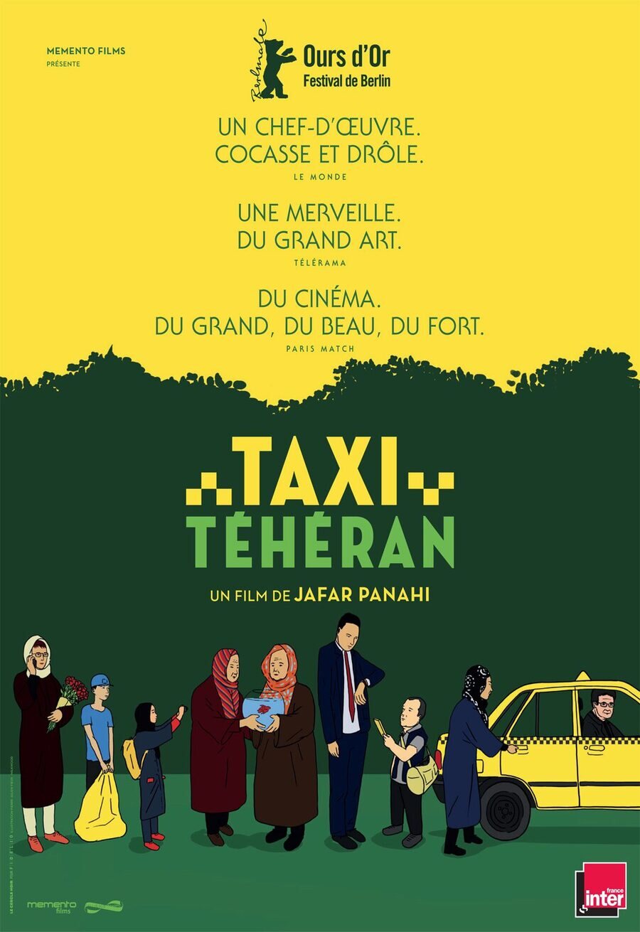 Poster of Taxi Tehran - Taxi Teherán