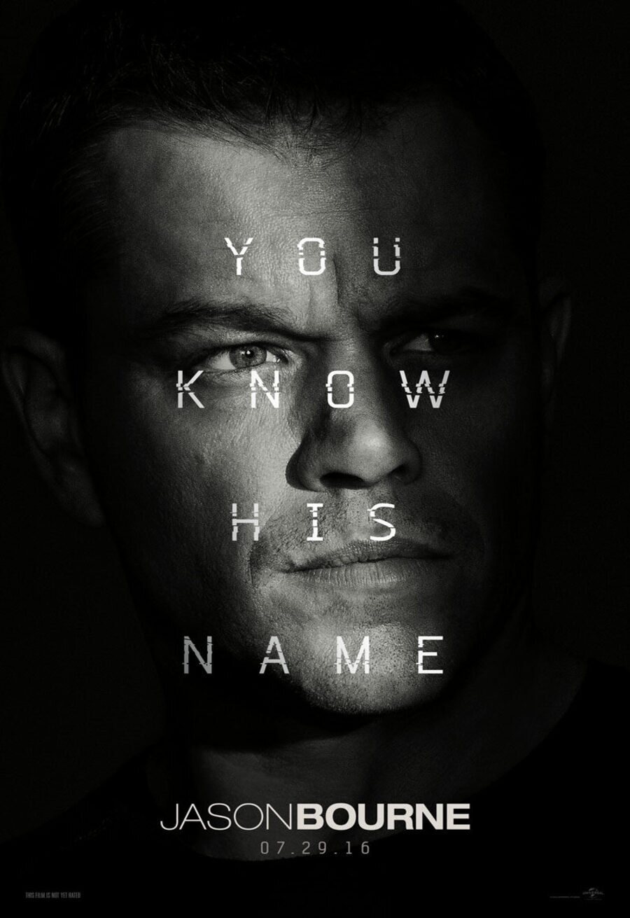 Poster of Jason Bourne - EE.UU #2