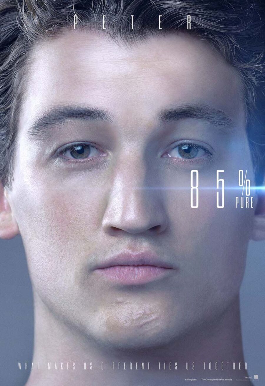 Poster of The Divergent Series: Allegiant - Pureza Peter