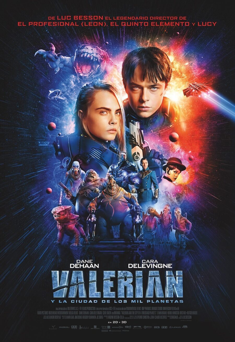 Poster of Valerian and the City of a Thousand Planets - Cartel final España