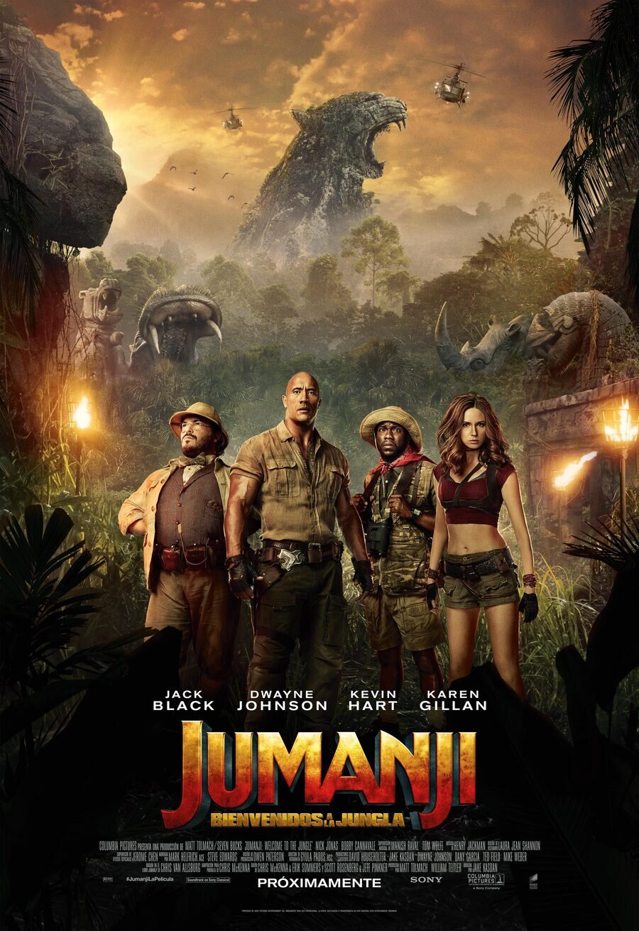 Poster of Jumanji: Welcome to the Jungle - España