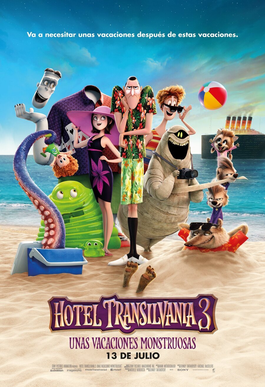 Poster of Hotel Transylvania 3: Summer Vacation - Cartel España