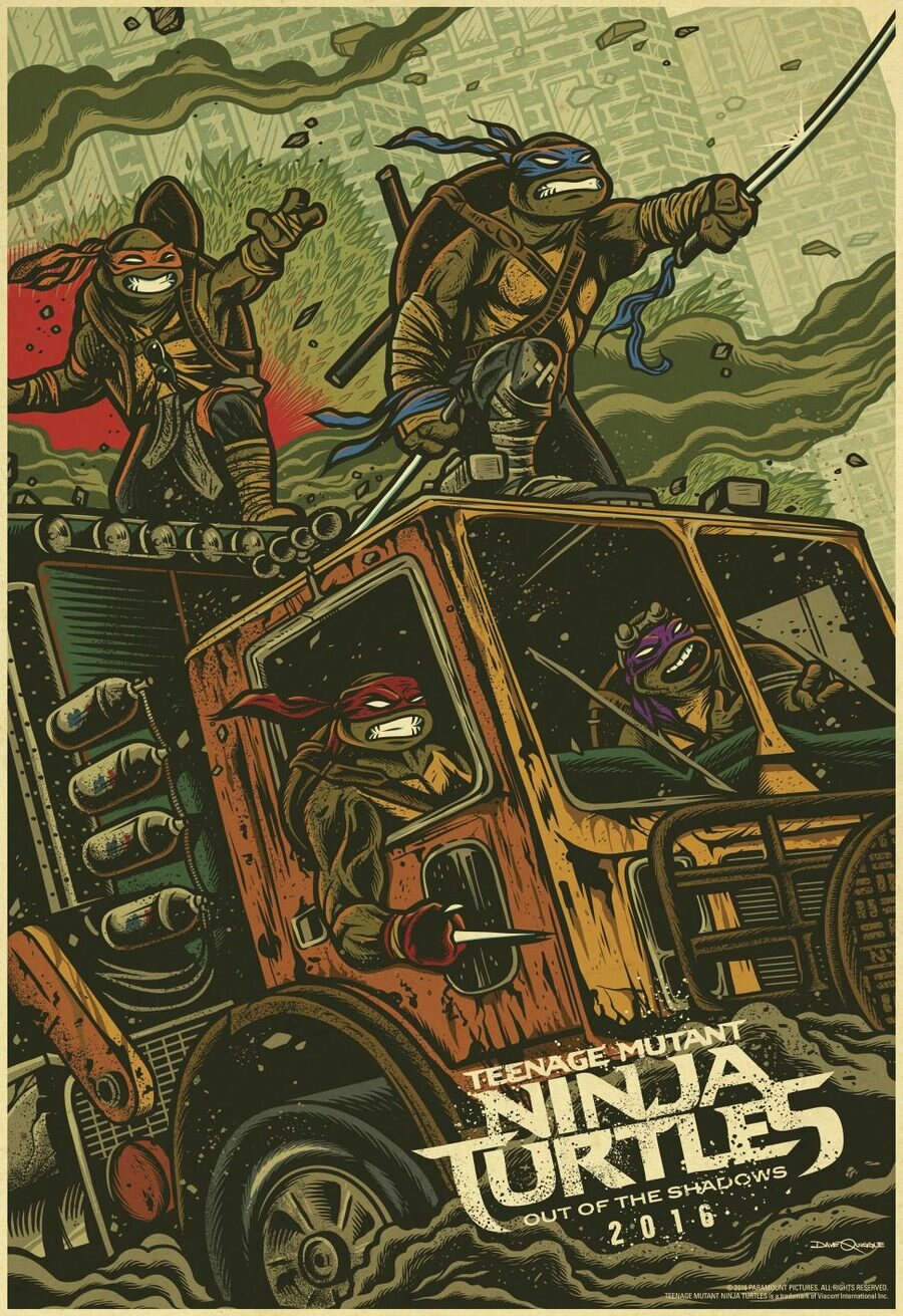 Poster of Teenage Mutant Ninja Turtles 2 - WonderCon