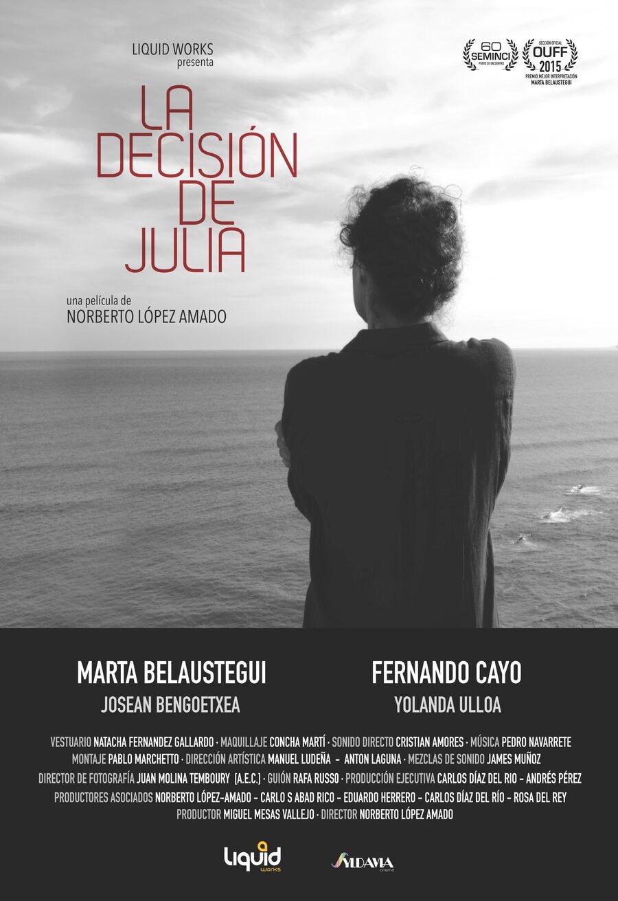 Poster of La decisión de Julia - España