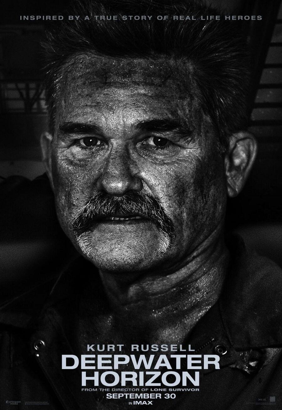 Poster of Deepwater Horizon - Póster individual Kurt Russell