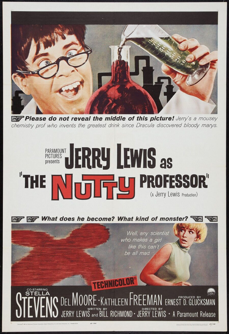 Poster of The Nutty Professor - EE.UU.