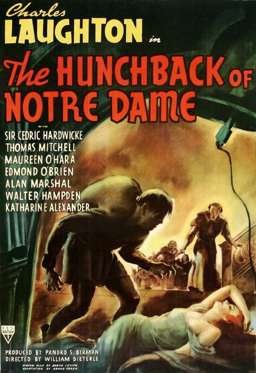 Poster of Victor Hugo's Immortal Classic The Hunchback of Notre Dame - Estados Unidos