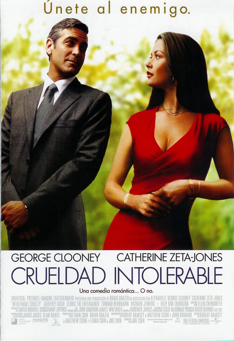 Poster of Intolerable Cruelty - España